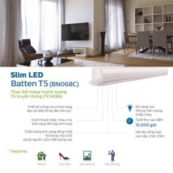 Mang LED T5 Philips BN068C 2 - Công ty Ánh Sáng