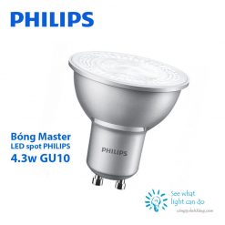 Bóng PHILIPS Master LED spot 4.3W GU10 Dimmable