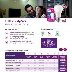 Bong LED bulb PHILIPS Mycare www.congtyanhsang.com