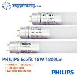Bóng LED tube PHILIPS Ecofit 18W 1800Lm