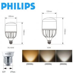 Bong Den Led Tru Philips Tforce Core Hb 48 50w E27 865 5) Www.congtyanhsang.com