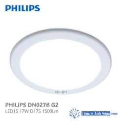 Den am tran LED PHILIPS DN027B LED15 17W www.congtyanhsang.com