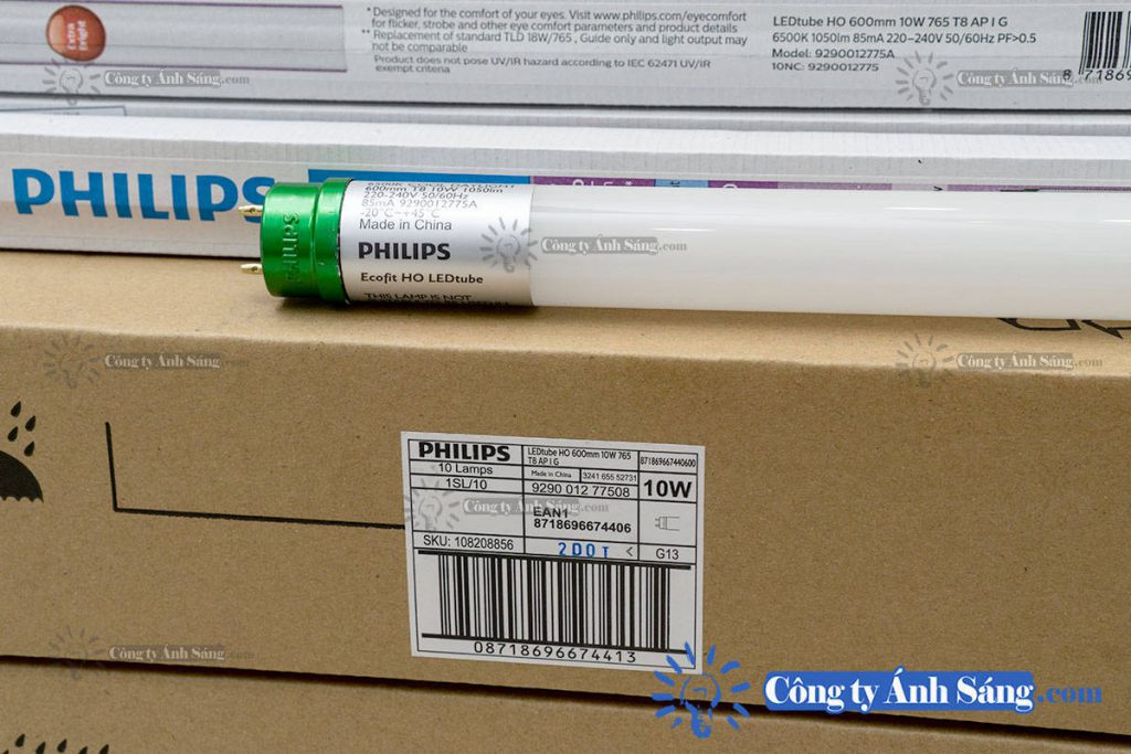 Bong LED tube PHILIPS Ecofit HO 10W 765 1050Lm (2) www.congtyanhsang.com