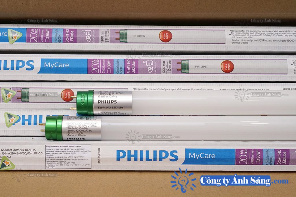 Bong LED tube PHILIPS Ecofit HO 20W 765 2100Lm (1) www.congtyanhsang.com