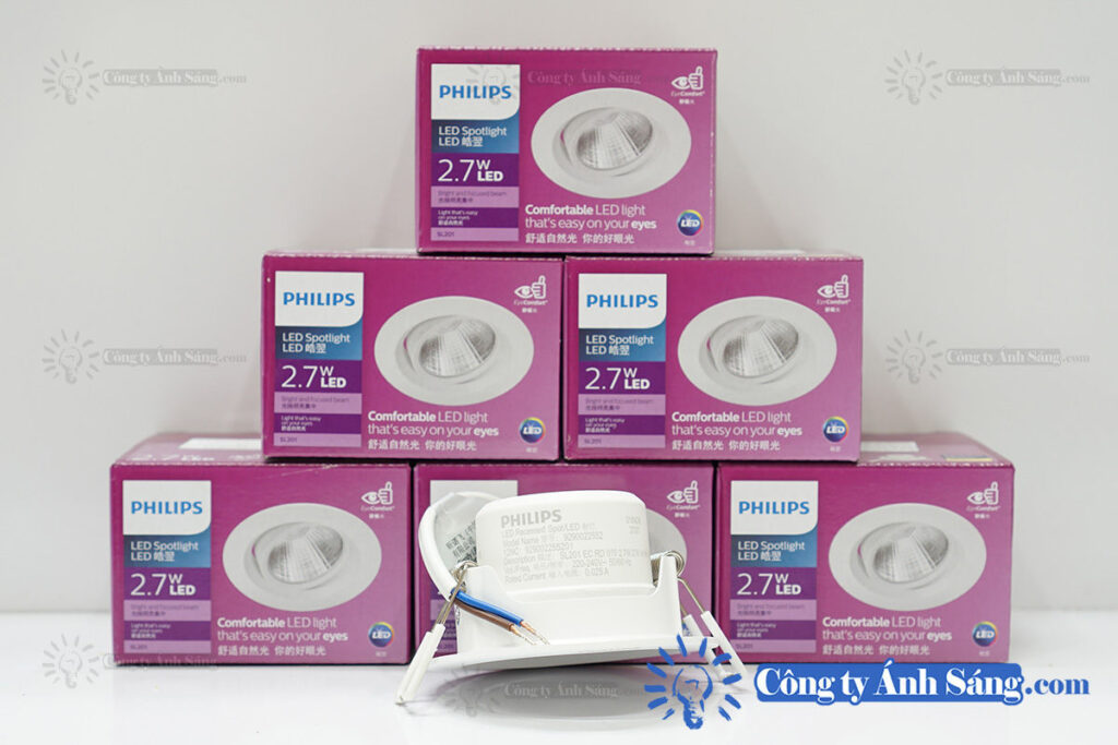 Den am tran LED PHILIPS SL201 2.7W (2) www.congtyanhsang.com