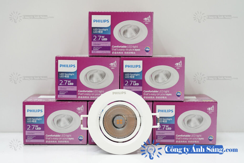 Den am tran LED PHILIPS SL201 2.7W www.congtyanhsang.com