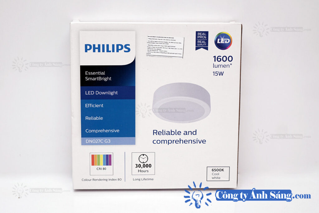 Den op tran LED PHILIPS DN027C G3 LED15 15W D200 (2)_congtyanhsang.com