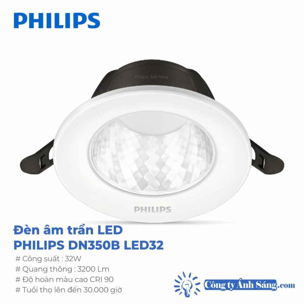 Den am tran LED PHILIPS DN350B LED32 32W D175_congtyanhsang.com